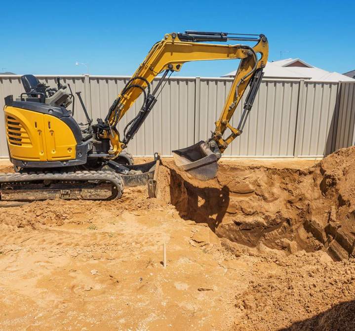 Nous réalisons le terrassement pour des projets résidentiels et commerciaux.