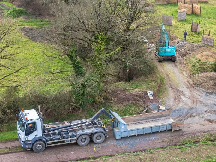 Engins TP avec chauffeur à louer Bruz